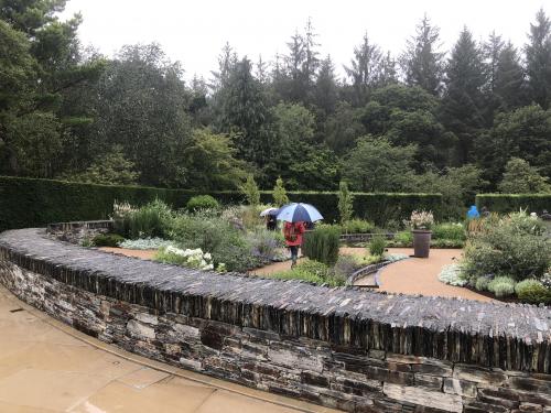 One months rain in just 24 hours but we still enjoyed a great day out at RHS Rosemoor